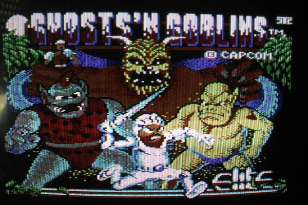 Ghosts'n Goblins de Commodore 64 en ZX-Uno